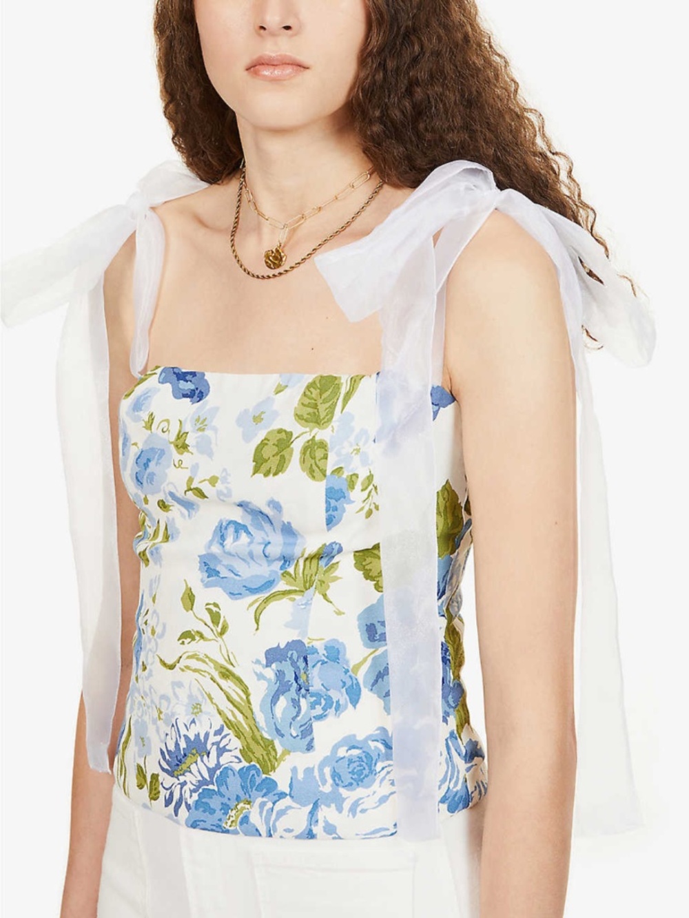 NEW Reformation Zoey Top Lucca 8